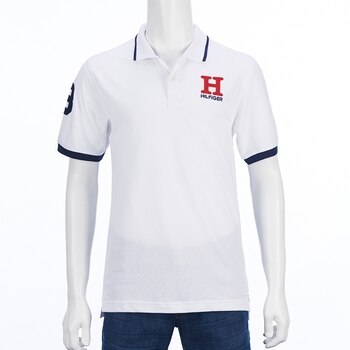 Tommy Hilfiger 男童短袖polo衫 白 Tommy Hilfiger 男童短袖polo衫 白