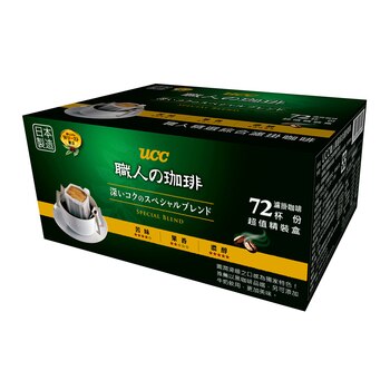 UCC 職人精選濾掛式咖啡 7公克 X 72入/組 UCC 職人精選濾掛式咖啡 7公克 X 72入/組