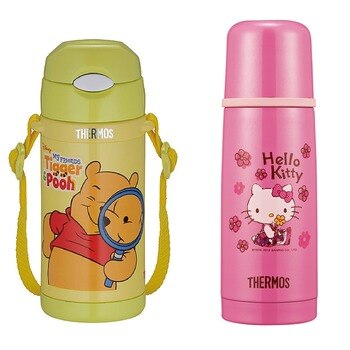 Thermos 膳魔師不鏽鋼真空保溫瓶 2 入 370毫升+ 350 毫升 Thermos 膳魔師不鏽鋼真空保溫瓶 2 入 370毫升+ 350 毫升