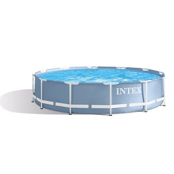 Intex 12呎金屬支架圓形泳池 Intex 12呎金屬支架圓形泳池