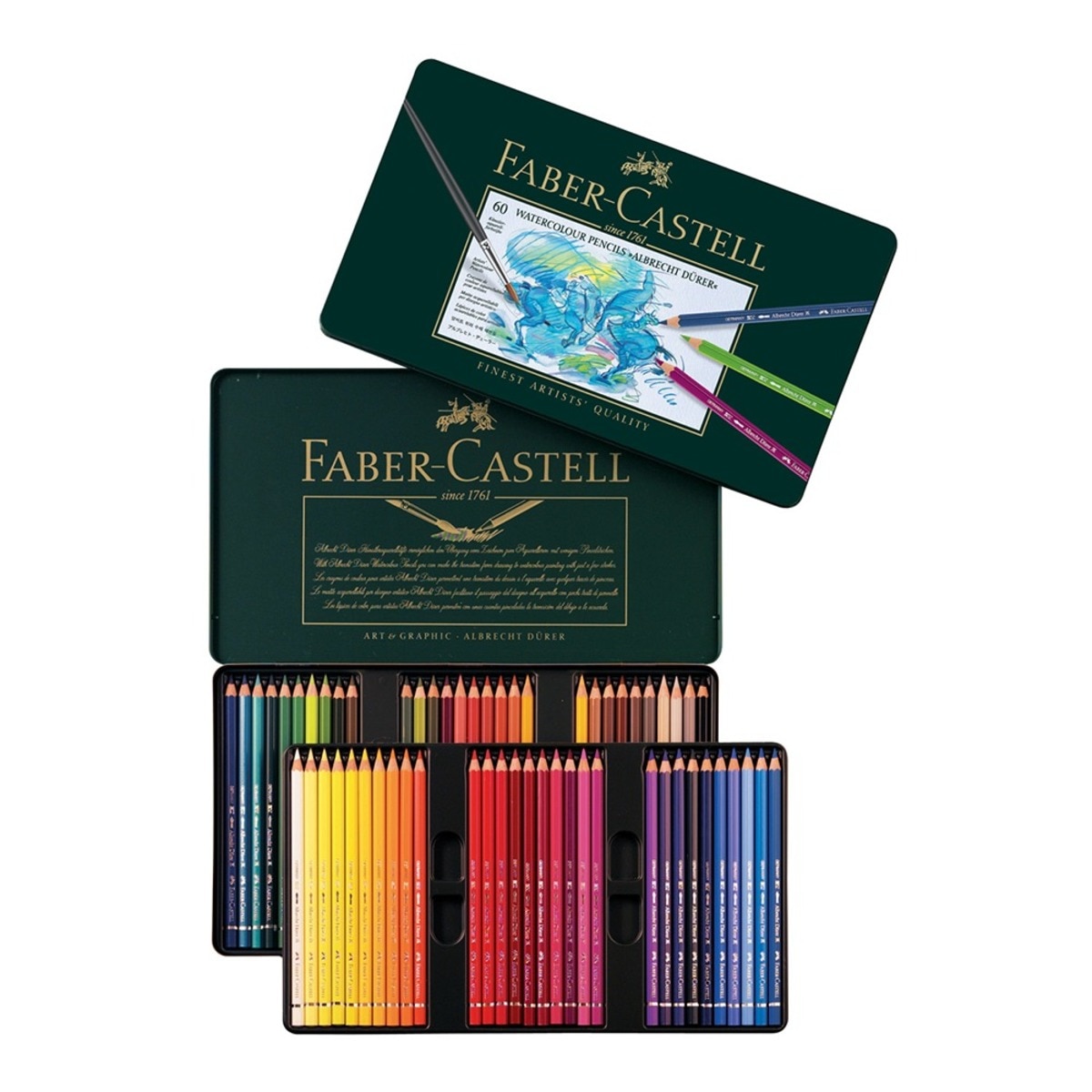 Faber Castell 輝柏藝術家水彩色鉛筆60 色 Costco 好市多