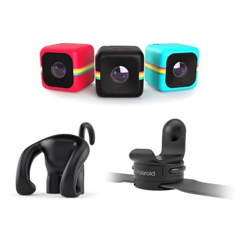 Polaroid Cube+ 骰子相機超值組(頑皮磁力架+萬用繫帶接環) Polaroid Cube+ 骰子相機超值組(頑皮磁力架+萬用繫帶接環)