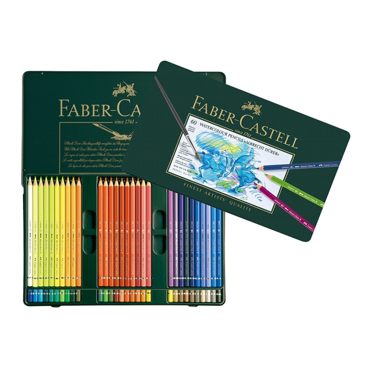 Faber-Castell  輝柏藝術家水彩色鉛筆 60 色