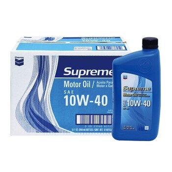 Chevron SN 10W-40 汽車引擎潤滑油 946ML X 12瓶 Chevron SN 10W-40 汽車引擎潤滑油 946ML X 12瓶
