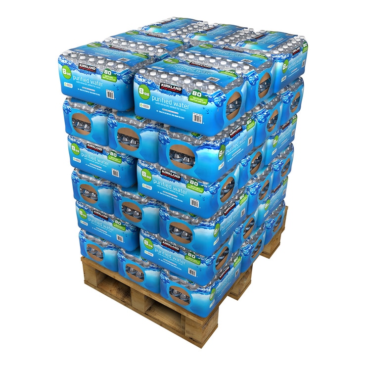 kirkland signature 科克兰 饮用水 236毫升 x 80瓶 x 42入