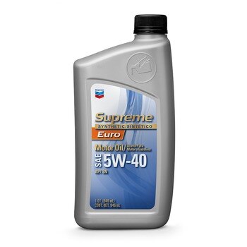 Chevron SN 5W-40 Euro 全合成機油 946 毫升 x 6瓶 Chevron SN 5W-40 Euro 全合成機油 946 毫升 x 6瓶