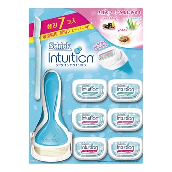 Schick Intuition 舒適牌 舒芙仕女除毛刀 (1 刀把 + 7 刀頭)/組 Schick Intuition 舒適牌 舒芙仕女除毛刀 (1 刀把 + 7 刀頭)/組