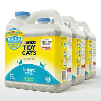 Tidy Cats 高效清香凝結罐裝貓砂 6.35公斤 X 3罐 Tidy Cats 高效清香凝結罐裝貓砂 6.35公斤 X 3罐