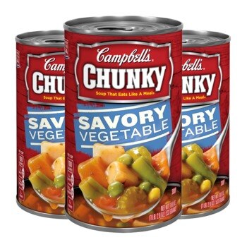 Campbell's 金寶 田園蔬菜湯 533公克 X 3入/組 Campbell's 金寶 田園蔬菜湯 533公克 X 3入/組