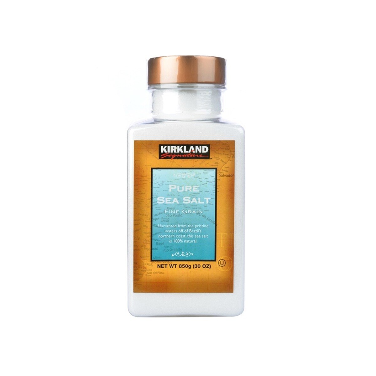 Kirkland Signature 科克蘭純海鹽850公克 Costco 好市多