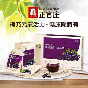 CKJ 正官庄高麗蔘野櫻莓飲 50毫升 X 30包 CKJ 正官庄高麗蔘野櫻莓飲 50毫升 X 30包
