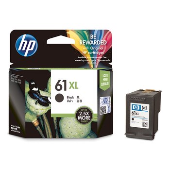 HP 61XL 黑色墨水匣 HP 61XL 黑色墨水匣