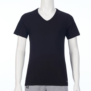 Calvin Klein 男短袖V領T恤3入組 黑 S Calvin Klein 男短袖V領T恤3入組 黑 S