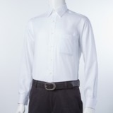 Kirkland Signature 科克蘭 男長袖標準領免燙襯衫 白色 領圍 16吋 X 袖長 34/35吋