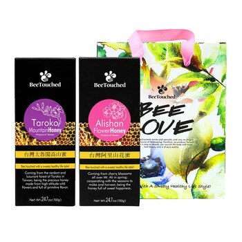 蜜蜂工坊 BEELOVE 禮盒 (台灣阿里山花蜜/台灣太魯閣高山蜜) 700公克 X 2入 蜜蜂工坊 BEELOVE 禮盒 (台灣阿里山花蜜/台灣太魯閣高山蜜) 700公克 X 2入