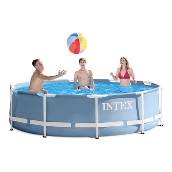 Intex 12呎金屬支架圓形泳池 Intex 12呎金屬支架圓形泳池