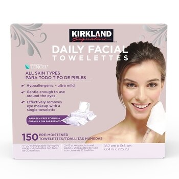 Kirkland Signature 科克蘭 卸妝潔面布 150片 Kirkland Signature 科克蘭 卸妝潔面布 150片