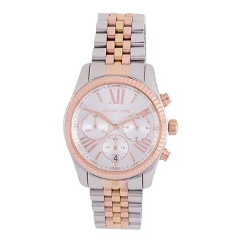 Michael Kors Lexington 系列三色錶帶石英計時女錶 Michael Kors Lexington 系列三色錶帶石英計時女錶