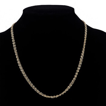 Oro Vivo 義大利製18K 黃金三層水波鍊 17.7吋/45公分, 5公克 Oro Vivo 義大利製18K 黃金三層水波鍊 17.7吋/45公分, 5公克