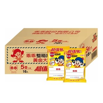 乖乖五香玉米脆條超值包 80 公克x16 包 乖乖五香玉米脆條超值包 80 公克x16 包