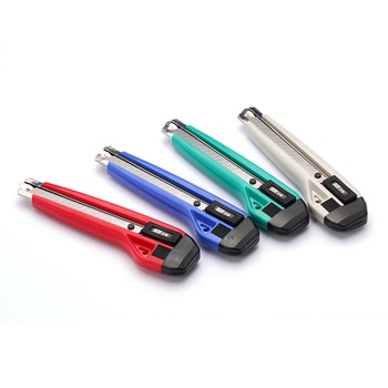 手牌自動鎖定大美工刀 18mm(大) 4入 / 附刀片8入 手牌自動鎖定大美工刀 18mm(大) 4入 / 附刀片8入
