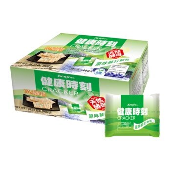 健康時刻 原味蘇打餅乾 20公克 X 40入 健康時刻 原味蘇打餅乾 20公克 X 40入