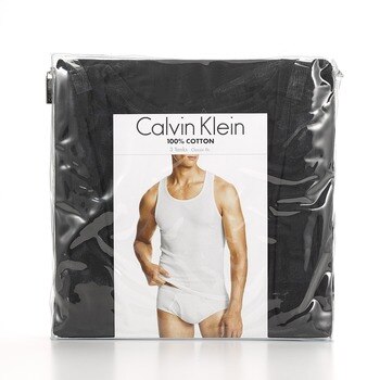 Calvin Klein 男純棉羅紋背心3入 Calvin Klein 男純棉羅紋背心3入