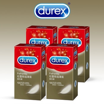 durex 杜蕾斯超薄裝衛生套 48 入 (12 入 X 4 盒 ) durex 杜蕾斯超薄裝衛生套 48 入 (12 入 X 4 盒 )