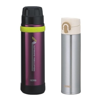 膳魔師不鏽鋼矽膠保護運動瓶 500ML + 輕量型彈跳瓶 400ML 膳魔師不鏽鋼矽膠保護運動瓶 500ML + 輕量型彈跳瓶 400ML