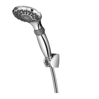 Waterpik® 4 段可調蓮蓬頭附 1.5 公尺不鏽鋼水管 Waterpik® 4 段可調蓮蓬頭附 1.5 公尺不鏽鋼水管